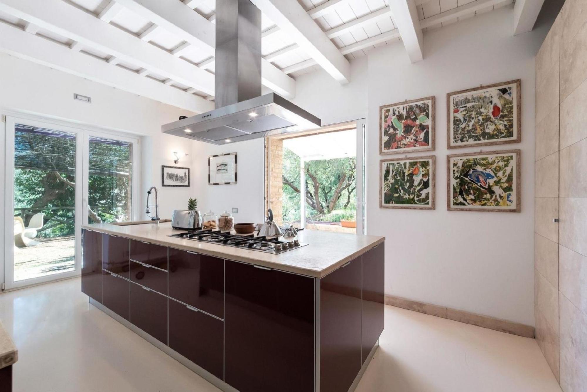 Villa Meernahes Ferienhaus Casa Cantagallo Mit Pool Fermo Exterior foto