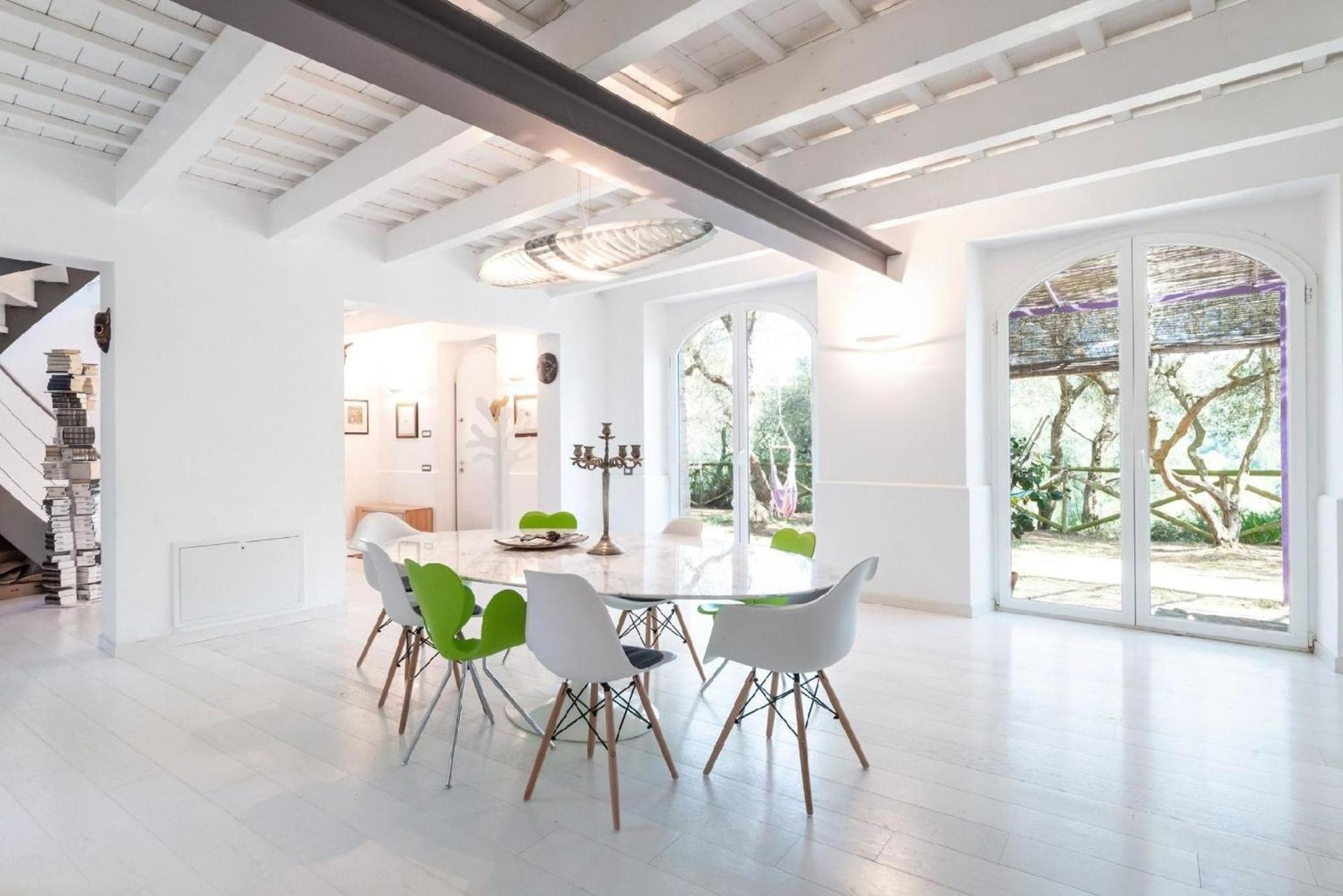 Villa Meernahes Ferienhaus Casa Cantagallo Mit Pool Fermo Exterior foto